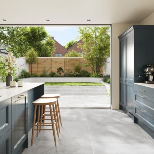 Atlanta White Glazed Porcelain Tiles 1000x1000